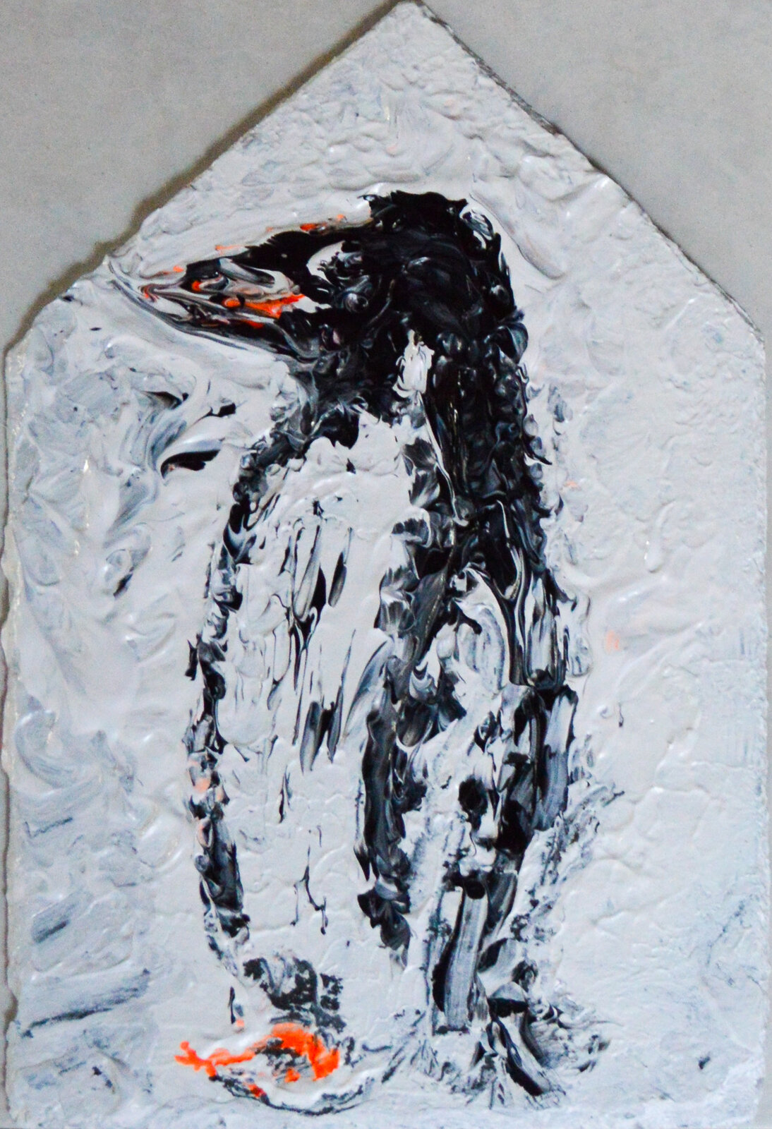 Antarctica — abstract painting by Juanita Paulino