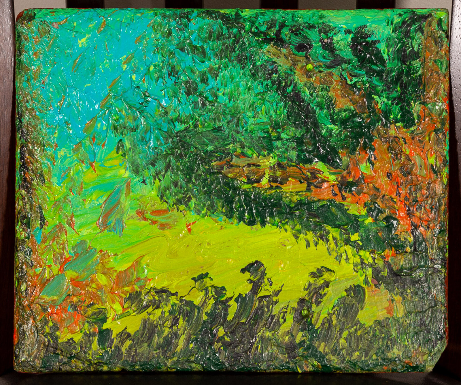 Jungle Fever — abstract painting by Juanita Paulino